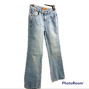 One True Lee Jeans Acid Wash Stretchy